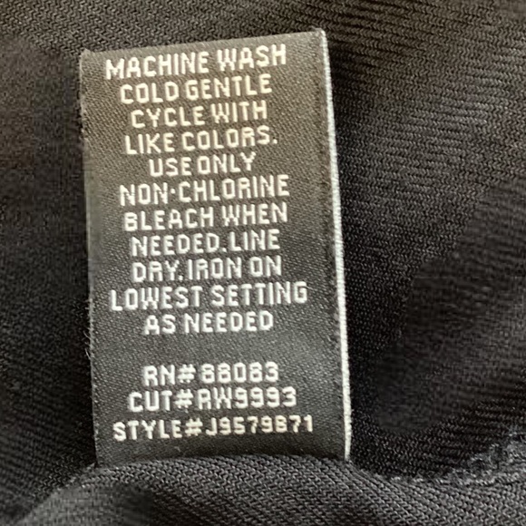 Rewash Brand Womens S Dress Black Ruched Back Mounded Cup Pleat… - Picture 12 of 15